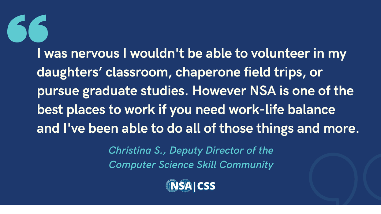 Blog post banner with quote from Christina S., Deputy Director of the Computer Science Skill Community