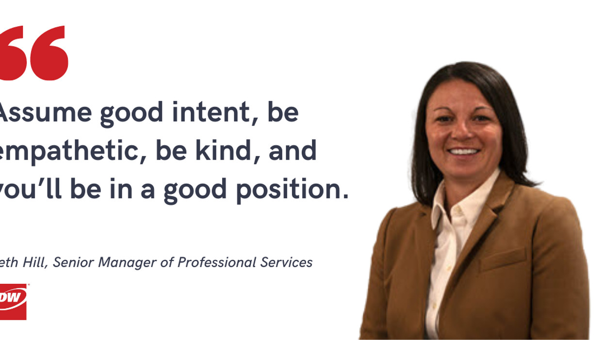 Blog post header with quote from Beth Hill, Senior Manager of Professional Services at CDW