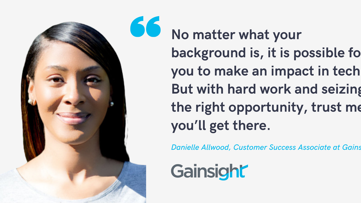 Blog post header with quote from Danielle Allwood, Customer Success Associate at Gainsight
