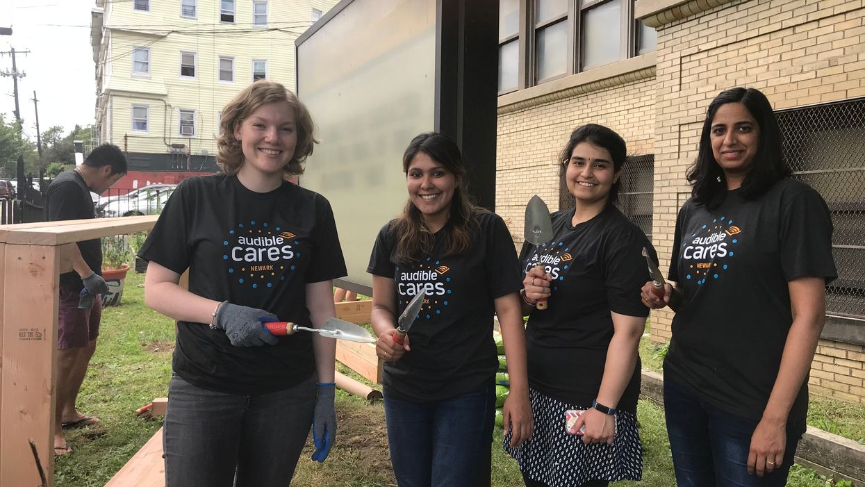 Audible Tech Department Volunteered At Avon Avenue