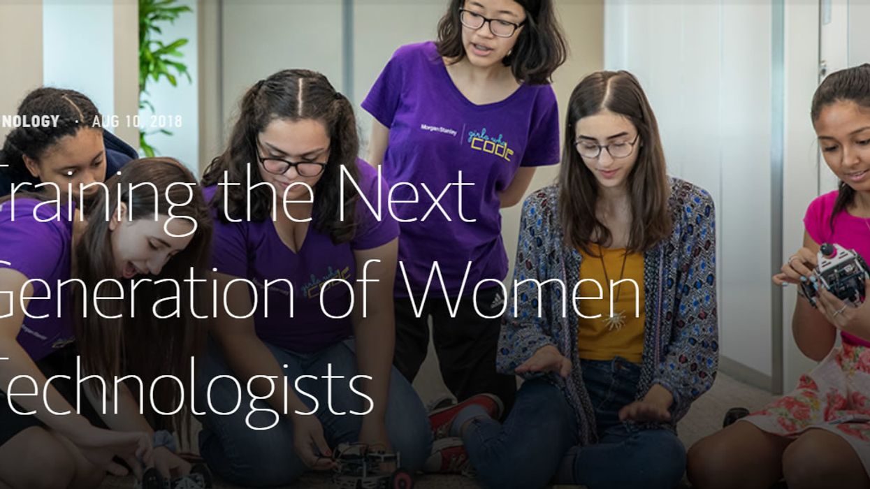 Training the Next Generation of Women Technologists