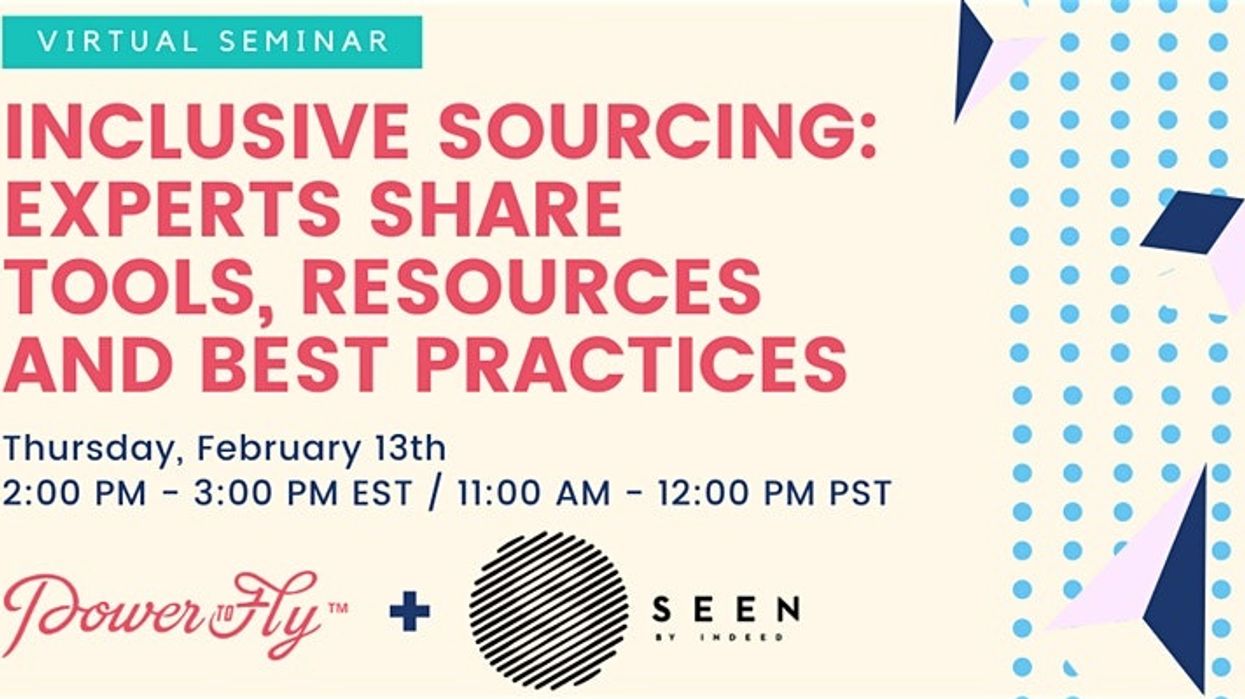 Watch PowerToFly + Seen by Indeed's Webinar on Inclusive Sourcing