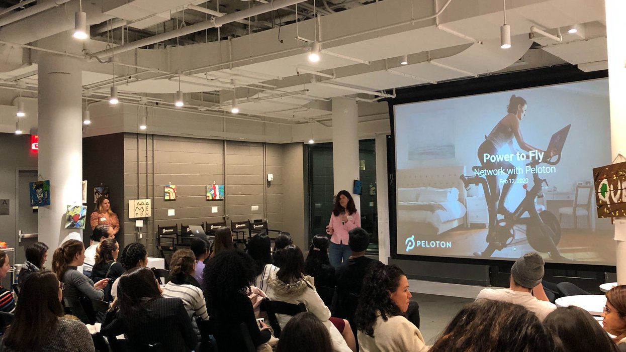 A Look at PowerToFly's NYC Event with Peloton