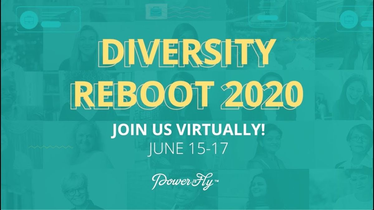 Join Us to Discuss the Future of Work: Come to Our (Virtual!) Diversity Reboot Summit