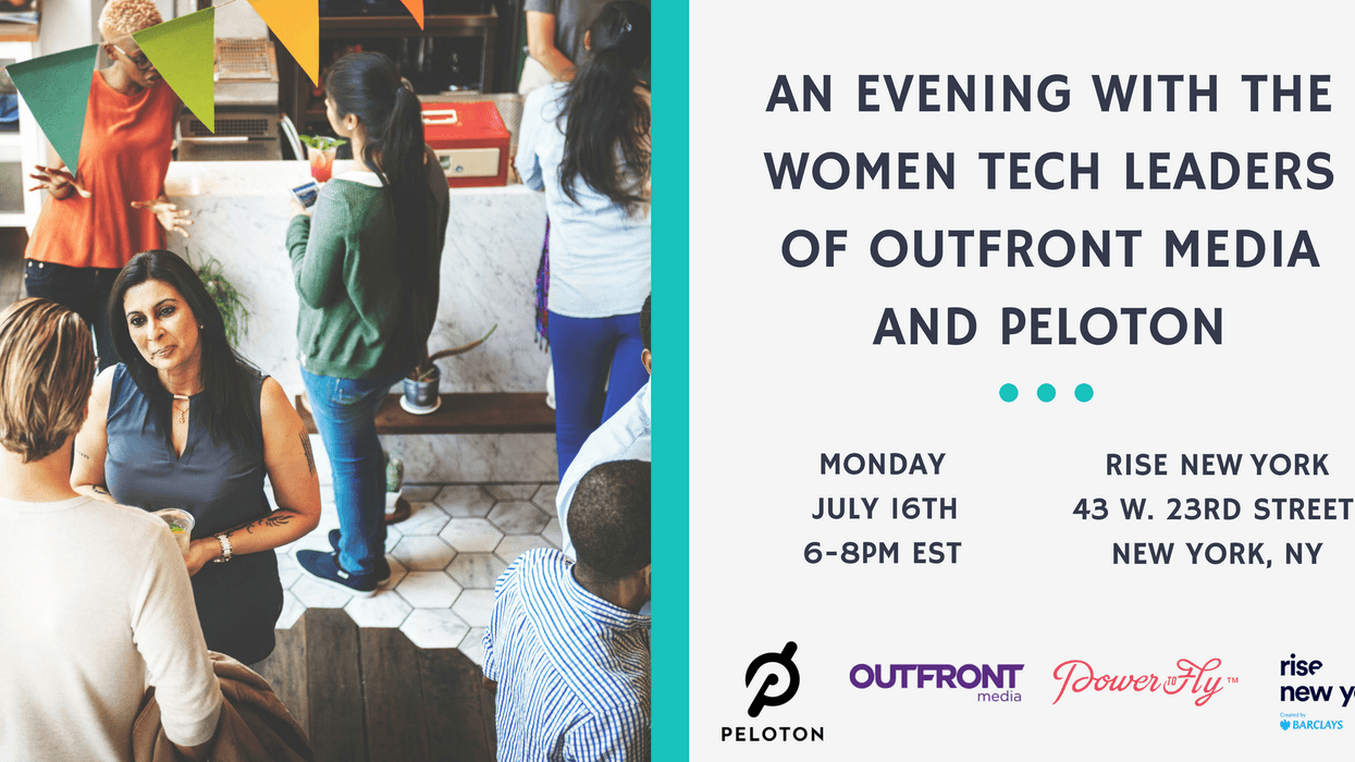 An Evening with the Women Tech Leaders of OUTFRONT Media and Peloton