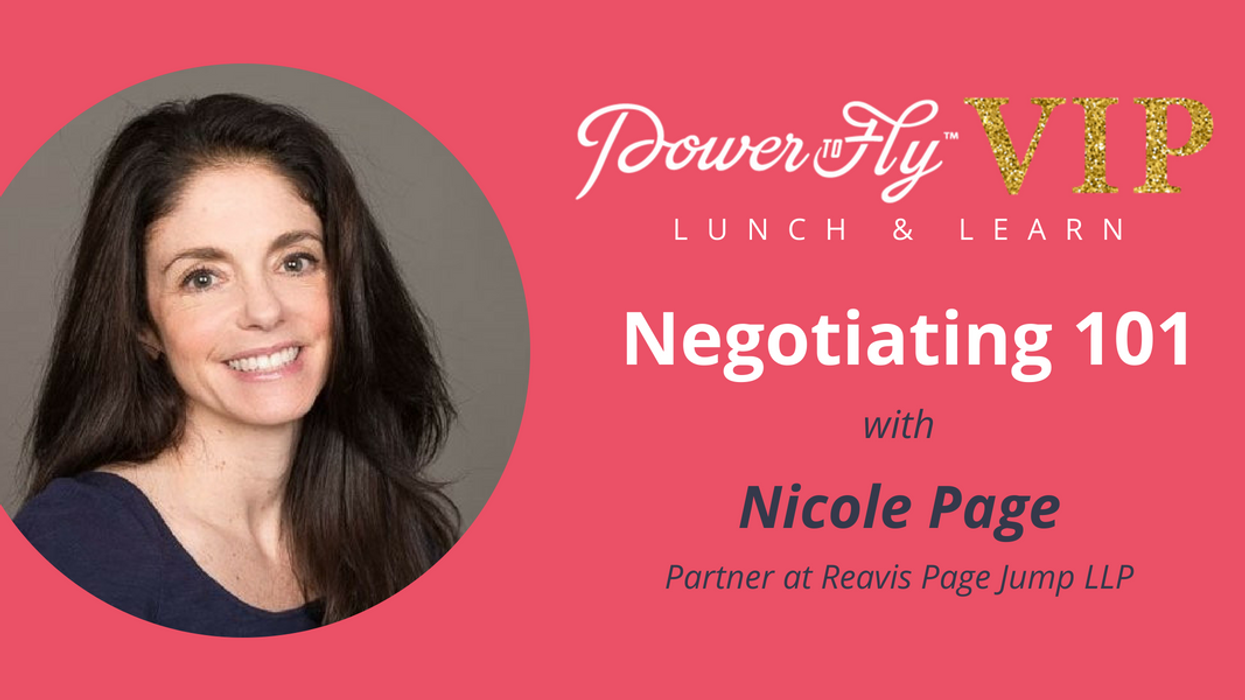 Virtual VIP Lunch & Learn: Negotiating 101
