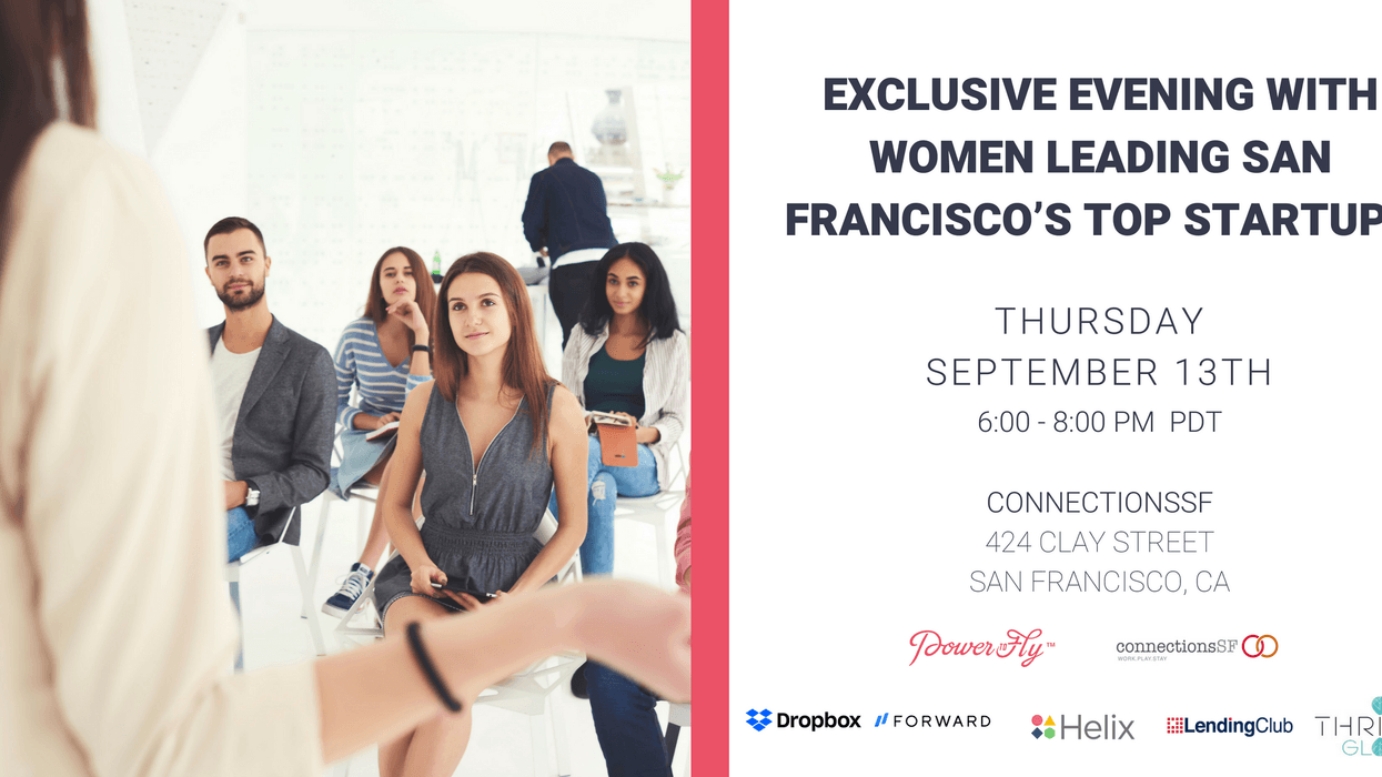 Exclusive Evening with Women Leading San Francisco’s Top Startups