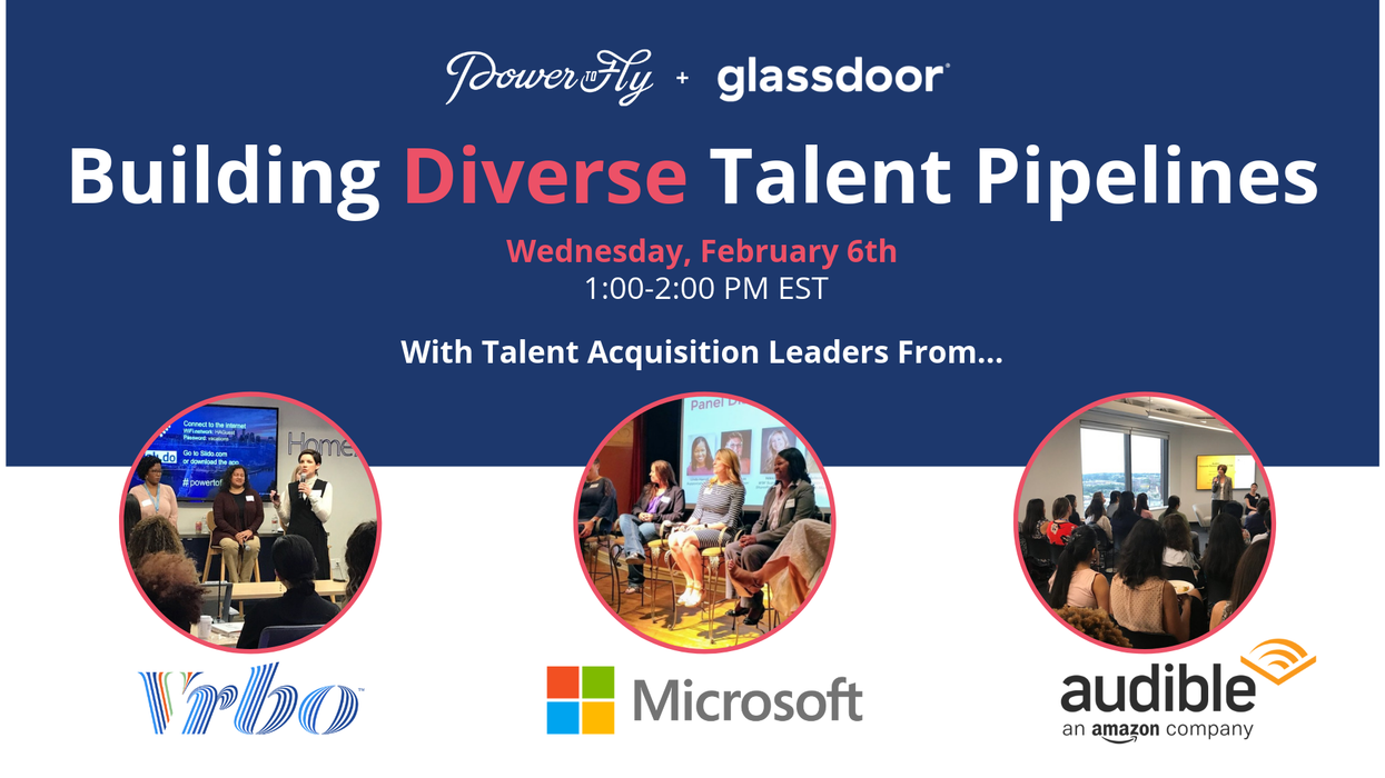 Audible, Microsoft & Vrbo (formerly HomeAway) Leaders On Building Diverse Talent Pipelines