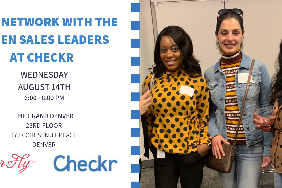 Come Network with the Women Sales Leaders at Checkr