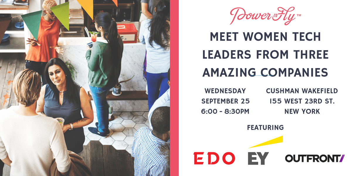 Meet Women Tech Leaders from Three Amazing Companies on 9/25