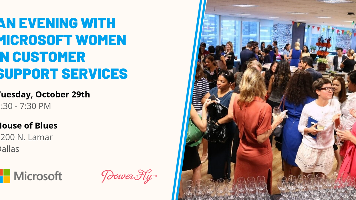 An Evening with Microsoft Women in Customer Support Services