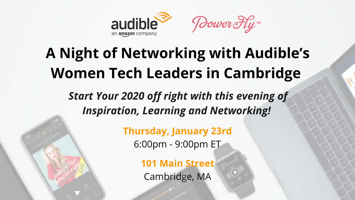 A Night of Networking with Audible’s Women Tech Leaders in Cambridge