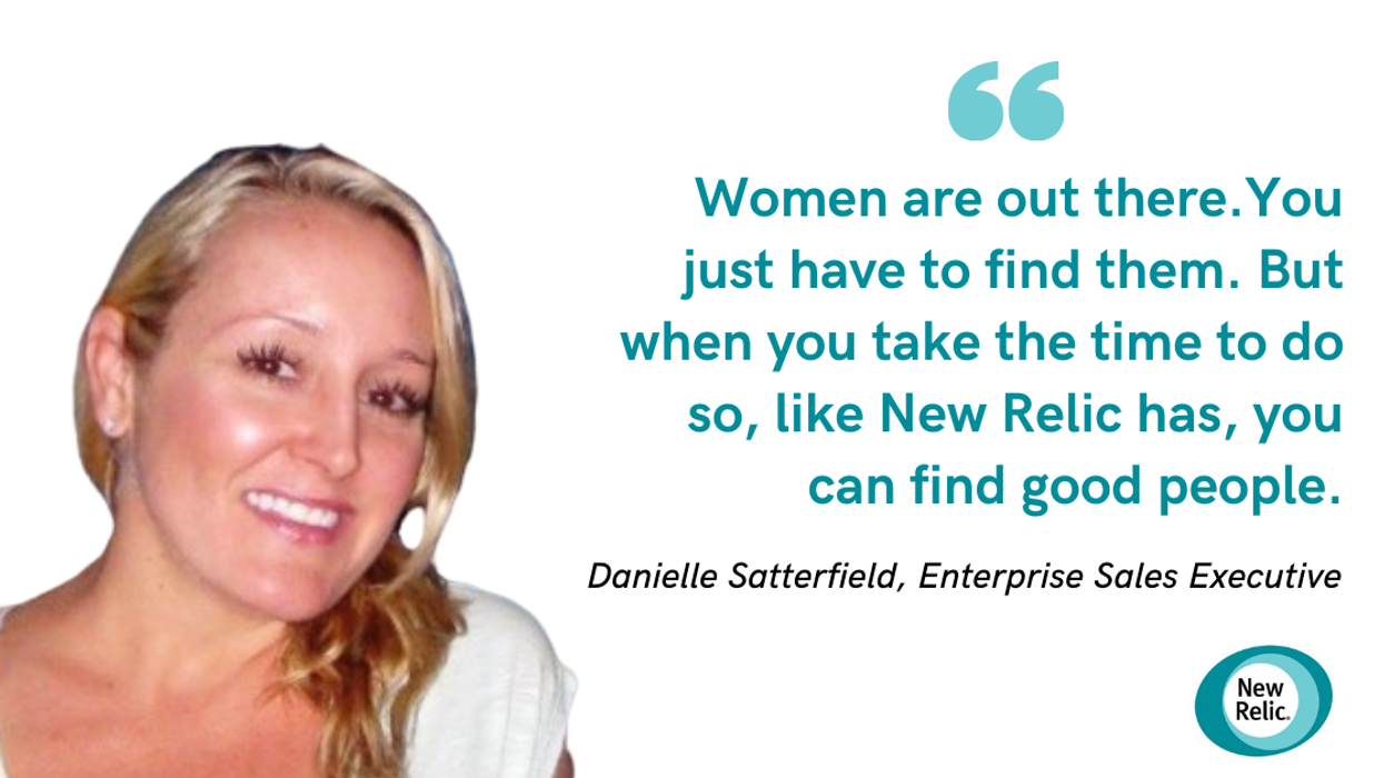From Event to Offer: How Sales Exec Danielle Satterfield Found Her Next Challenge at New Relic
