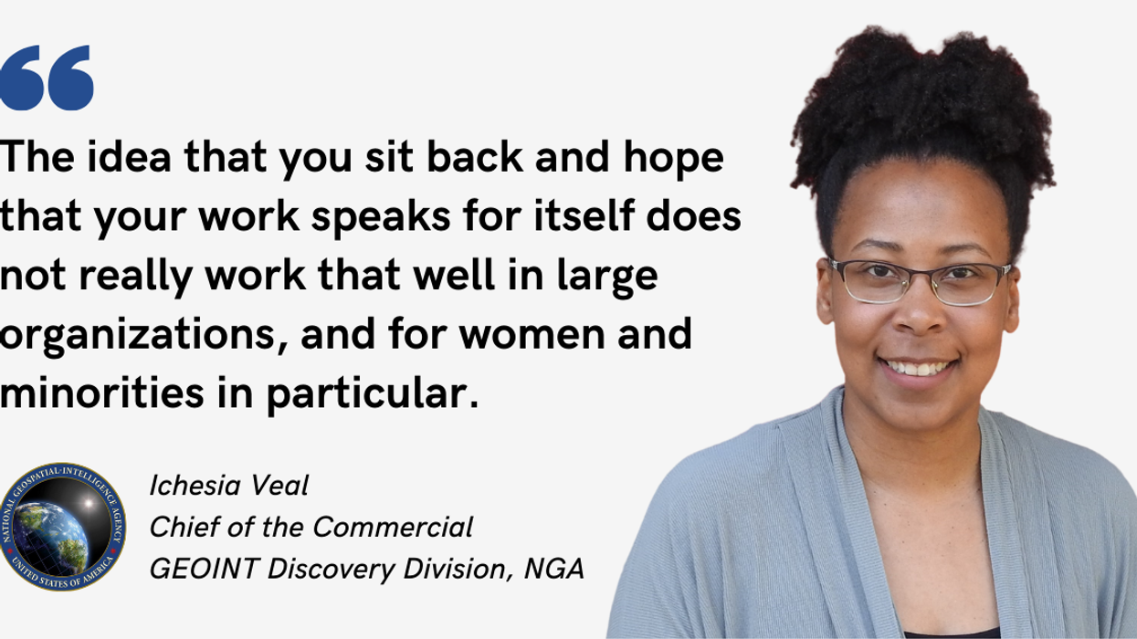 Navigating Being an “Only” at Work: How NGA’s Ichesia Veal Learned to Be Her Own Best Advocate