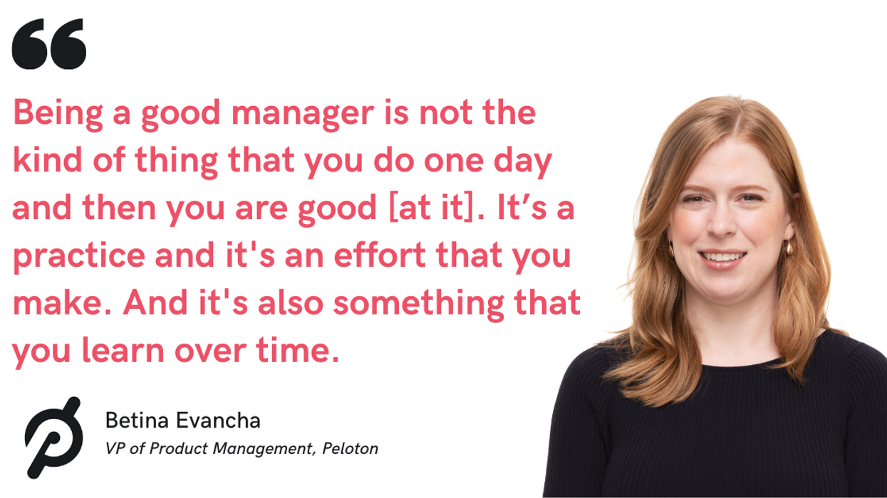 From IC to VP in Four Years: Reflections on Growth & Problem Solving from Peloton's Betina Evancha