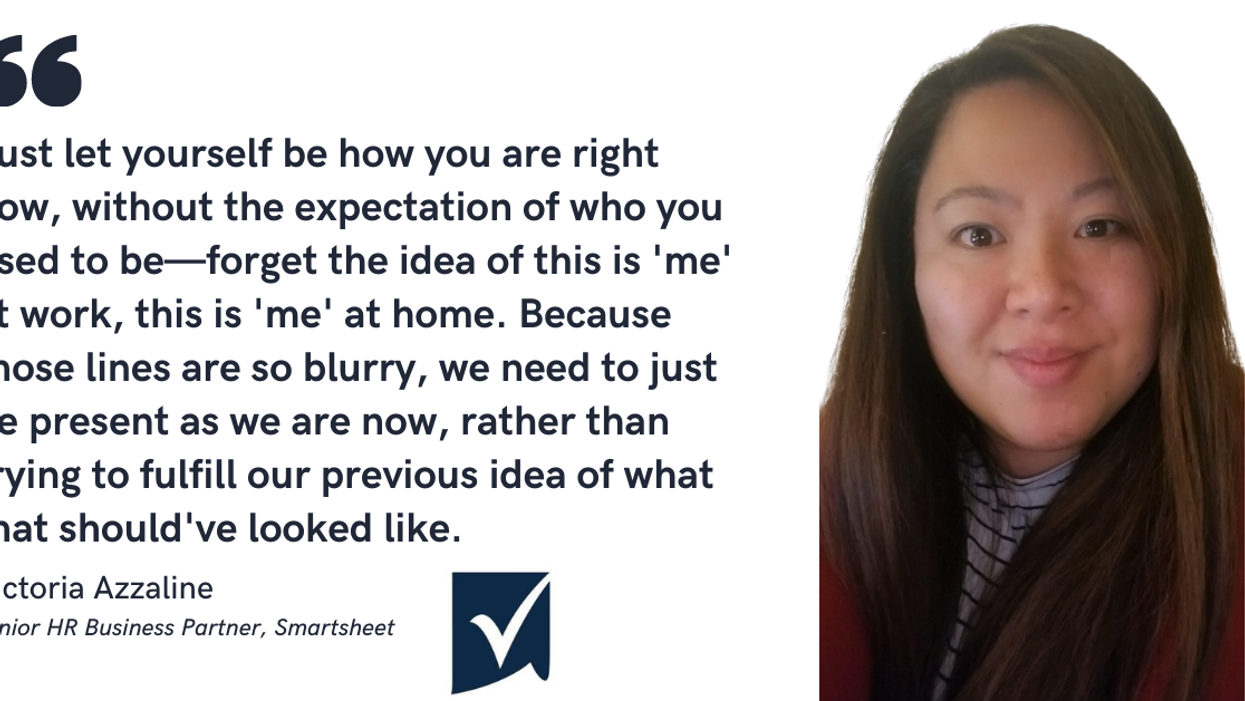 Supporting Parents and Employees During a Pandemic: A Conversation with Smartsheet’s Victoria Azzaline