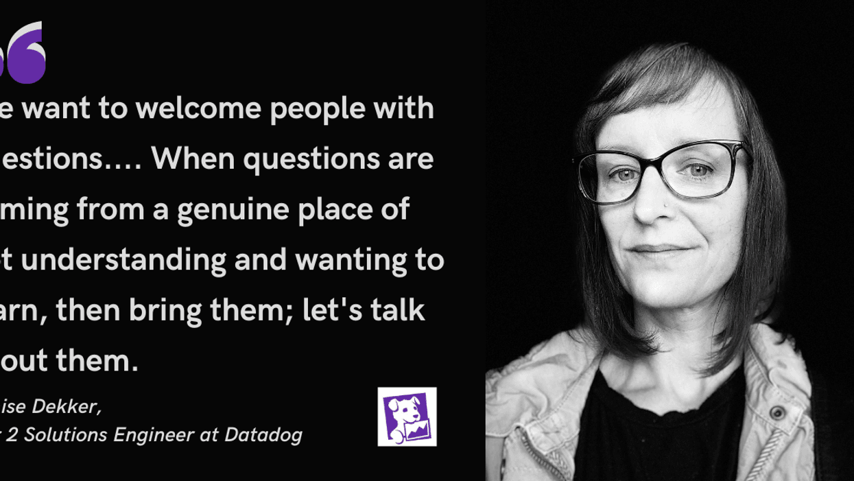 5 Tips for Starting a Conversation About DEI at Work from Datadog’s Denise Dekker