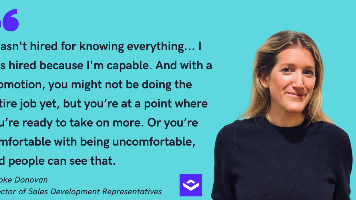 How She Went from Account Manager to Director: