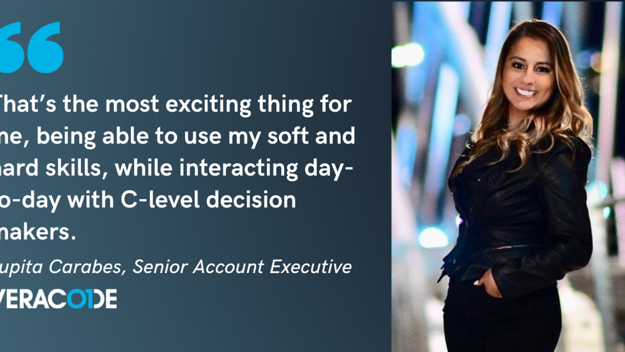 What Veracode’s Lupita Carabes Learned Going From Engineering to Tech Sales