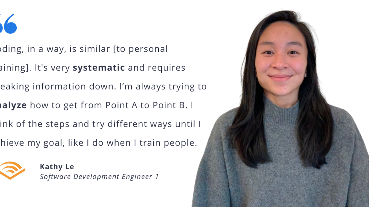 How Audible’s Kathy Le Transitioned to Tech from Health and Fitness