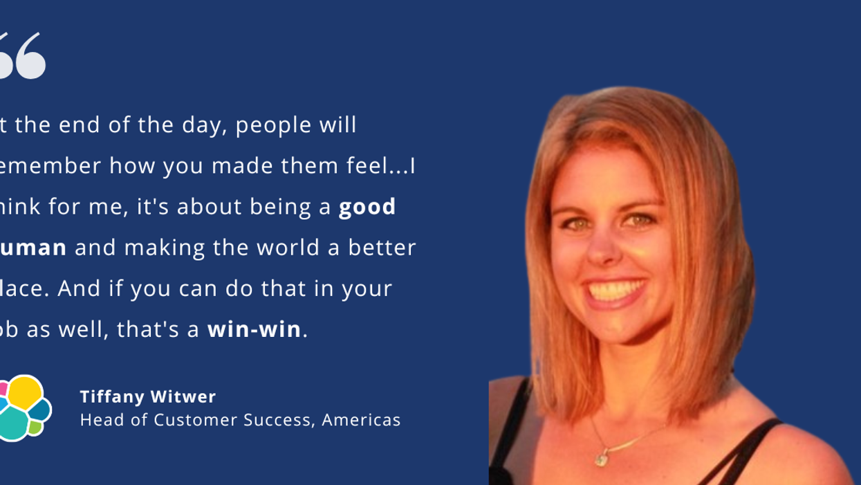 How Elastic’s Tiffany Witwer Built a Career from Civil Engineering to Customer Success