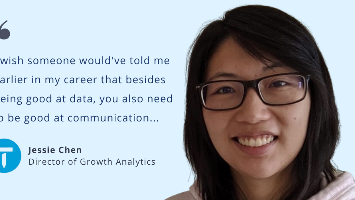Four Tips for Working in Data: Insight from Thumbtack's Director of Growth Analytics, Jessie Chen