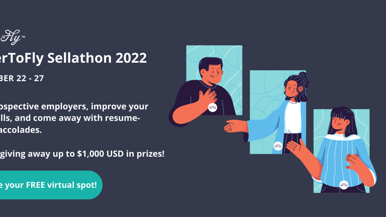 RSVP Today for PowerToFly’s FREE Sellathon