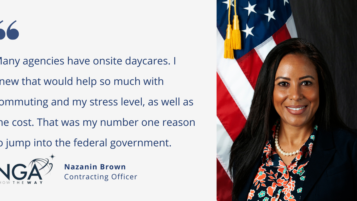 NGA's Nazanin Brown on Being a Full-Time Working Mom