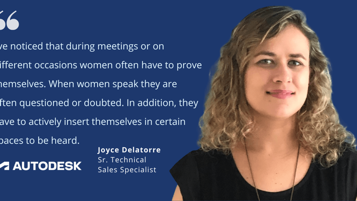 Being a Latina Woman in Tech: Insight from Autodesk's Joyce Delatorre