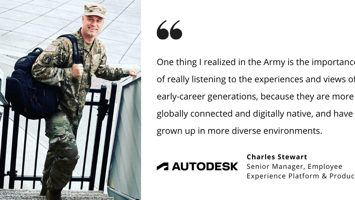 From Army Officer to Building the Digital Workplace of the Future at Autodesk: Charles Stewart's Story