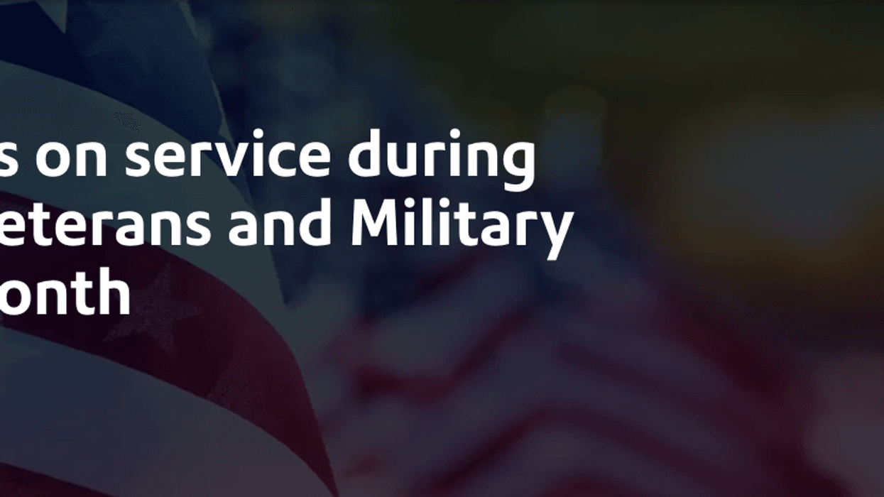 Reflections on service during National Veterans and Military Families Month